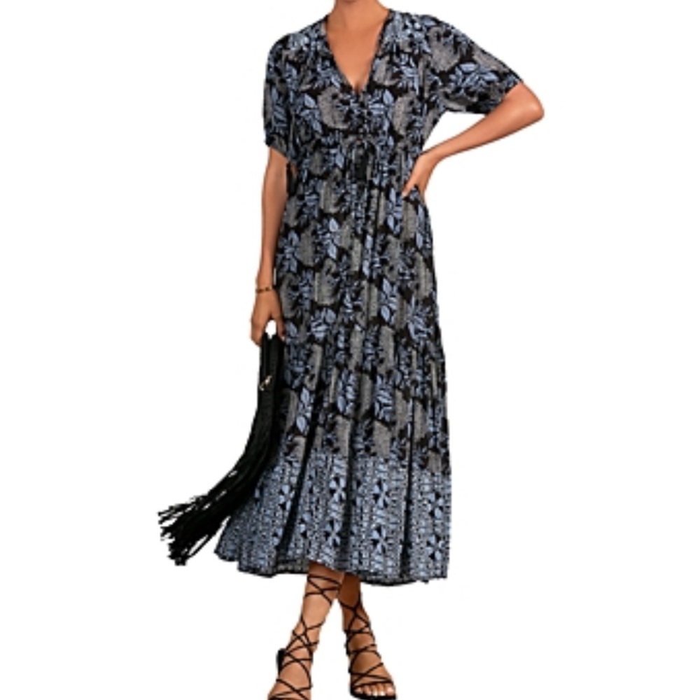 Elan boho maxi dress